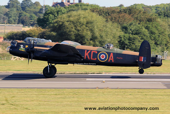 RAF Battle of Britain Memorial Flight Avro Lancaster B.I PA474 at Prestwick (2014)