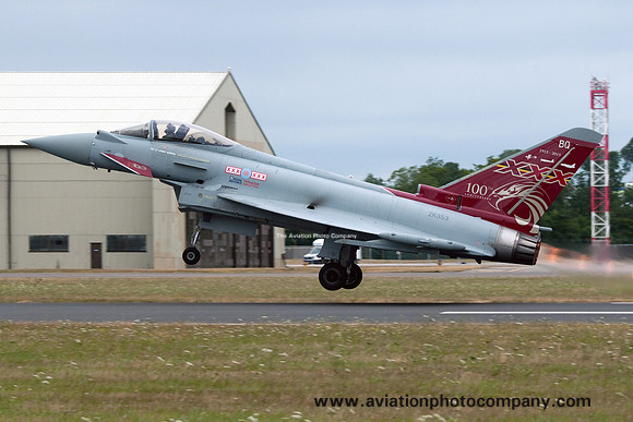 RAF 29 Squadron BAE Typhoon FGR.4 ZK353 at RIAT Fairford (2015)