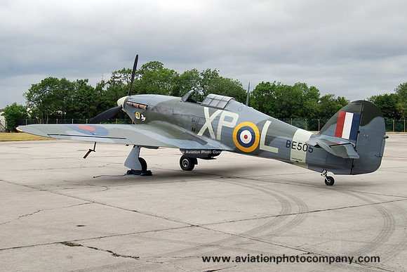 RAF Battle of Britain Memorial Flight Hawker Hurricane BE505 at RIAT Fairford (2015)