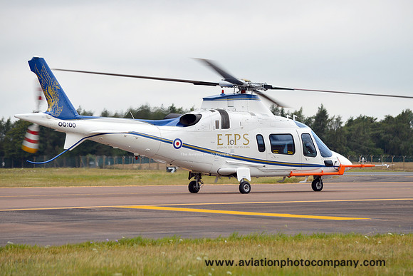 Empire Test Pilots' School Agusta A-109E QQ100 at RIAT Fairford (2015)