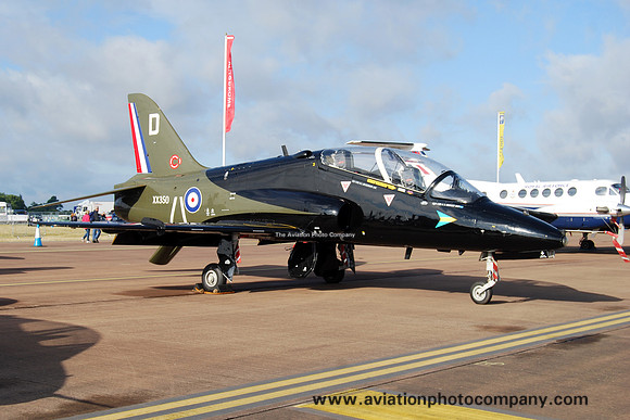 RAF 208 Squadron Hawker Siddeley Hawk T.1 XX350 at RIAT Fairford (2015)