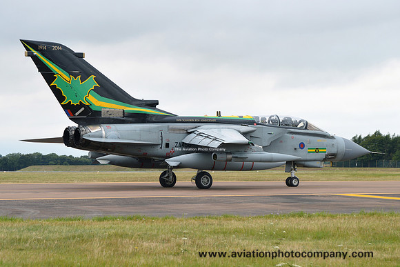 RAF 9 Squadron Panavia Tornado GR.4 ZA456 at RIAT Fairford (2015)