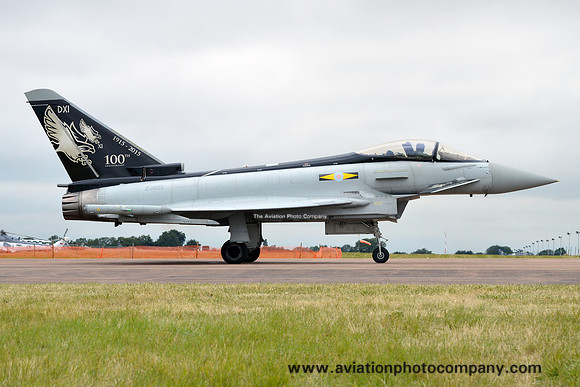 RAF 11 Squadron BAE Typhoon FGR.4 ZJ925 at RIAT Fairford (2015)