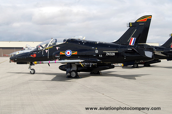 RAF 4 Squadron BAE Hawk T.2 ZK028/S at RIAT Fairford (2015)