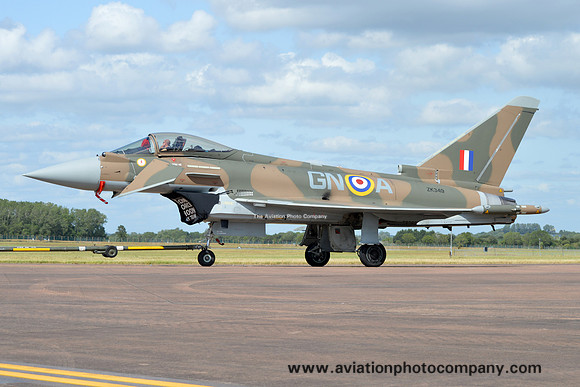 RAF BAE Typhoon FGR.4 ZK349 at RIAT Fairford (2015)