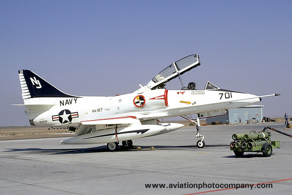 US Navy VA-127 Douglas TA-4J Skyhawk 154656/NJ-701 (1971)