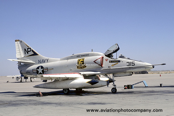 US Navy VA-212 Douglas A-4F Skyhawk 155019/NP-315 (1971)