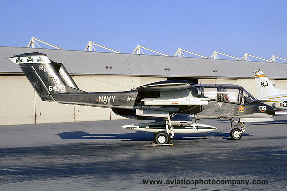 US Navy VS-41 North American OV-10A Bronco 155473/RA-09 (1971)