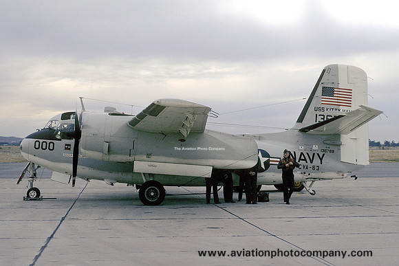 US Navy USS Kitty Hawk Grumman C-1A Trader 136769 (1971)
