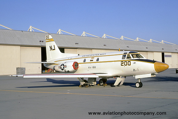 US Navy VA-122 North American T-39D Sabreliner 150970/NJ-200 (1971)