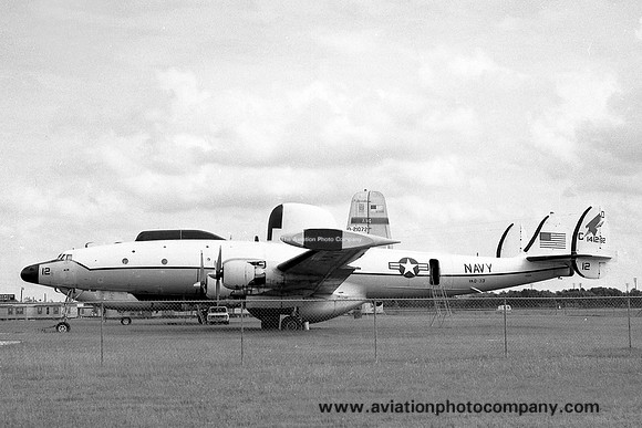 US Navy VAQ-33 Lockheed EC-121K Warning Star 141292 displayed at Florence, SC (1983)