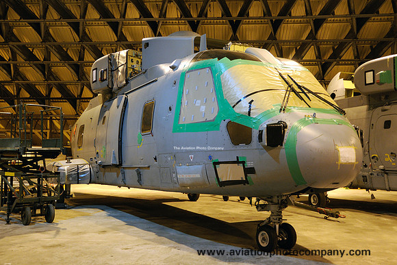 Royal Navy Westland Merlin HM.1 ZH822 stored at Shawbury (2013)