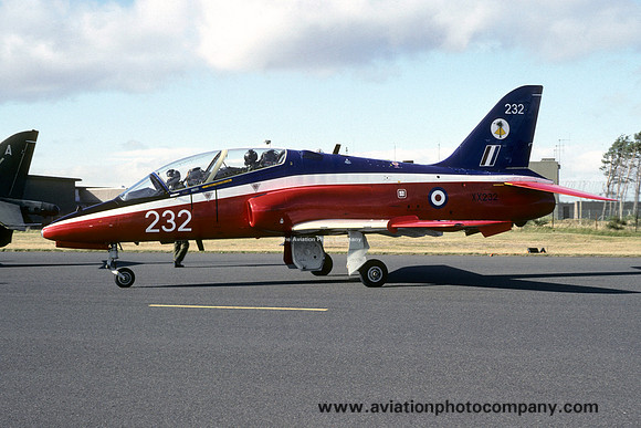 RAF 4 FTS Hawker Siddeley Hawk T.1 XX232 (1990)