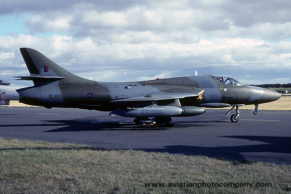RAF Hawker Hunter T.7 XL613 (1990)