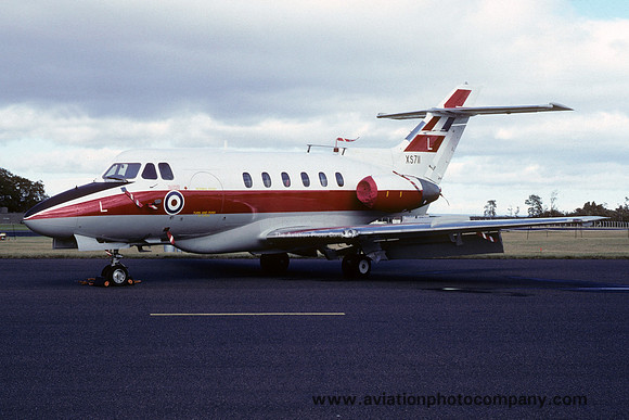 RAF 6 FTS Hawker Siddeley Dominie T.1 XS711/L (1990)