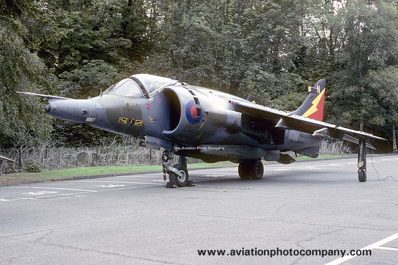 RAF 1 SoTT/4 Squadron Hawker Siddeley Harrier GR.3 XW768/N (1990)