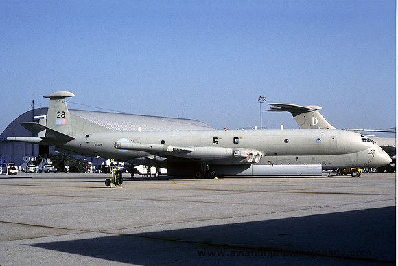 RAF 201 Squadron Hawker Siddeley Nimrod MR.2P XV228 (1990)