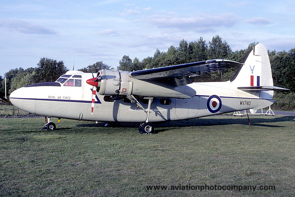 RAF 1 SoTT Hunting Pembroke C.1 WV740 (1990)