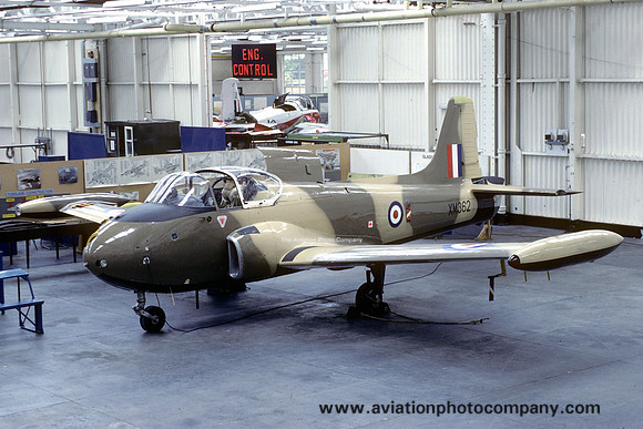 RAF 1 SoTT Hunting Jet Provost T.3 XM362 at RAF Halton (1990)