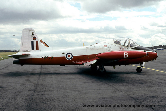 RAF 6 FTS Hunting Jet Provost T.5B XW438/B (1990)