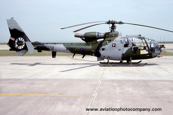 AAC 658 Squadron Westland Gazelle AH.1 XX379/D (1990)