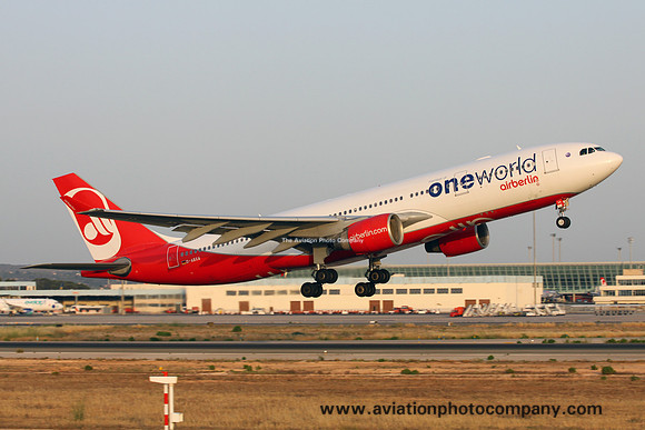 Air Berlin Airbus A330-200 D-ABXA at Palma de Mallorca (2015)