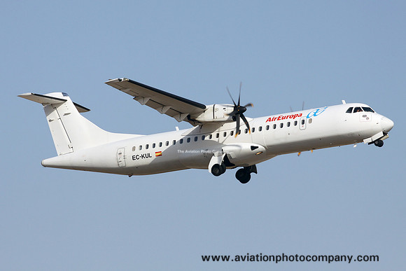 Air Europa ATR-72-500 EC-KUL at Palma de Mallorca (2015)