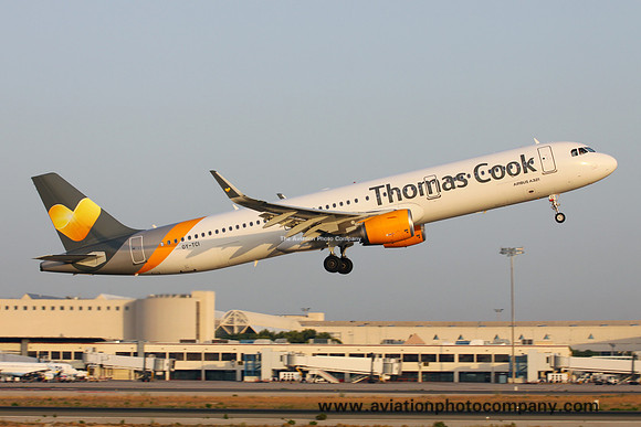 Thomas Cook Airbus A321-200 OY-TCI at Palma de Mallorca (2015)