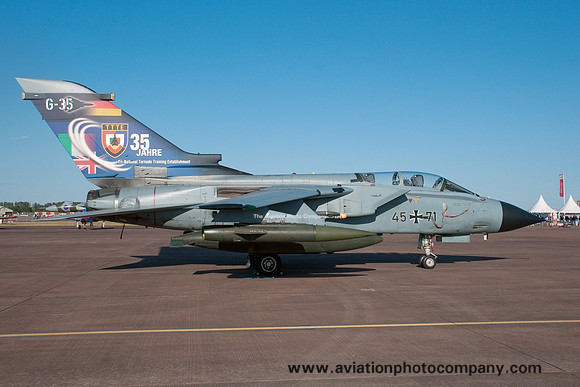 German Air Force TTTE Panavia Tornado IDS 45+71 at RIAT Fairford (2015)