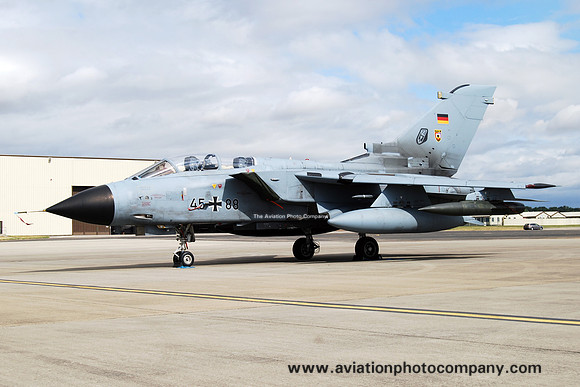 German Air Force TLG33 Panavia Tornado IDS 45+88 with TTTE sticker at RIAT Fairford (2015)