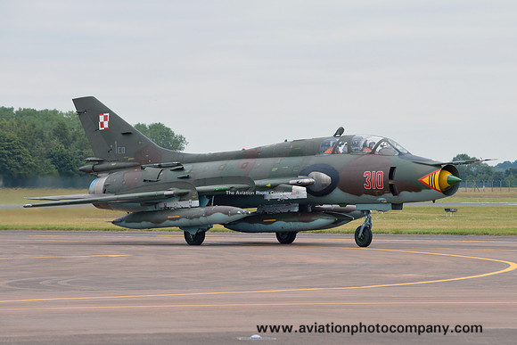 Polish Air Force Sukhoi Su-22UM3K 310 at RIAT Fairford (2015)