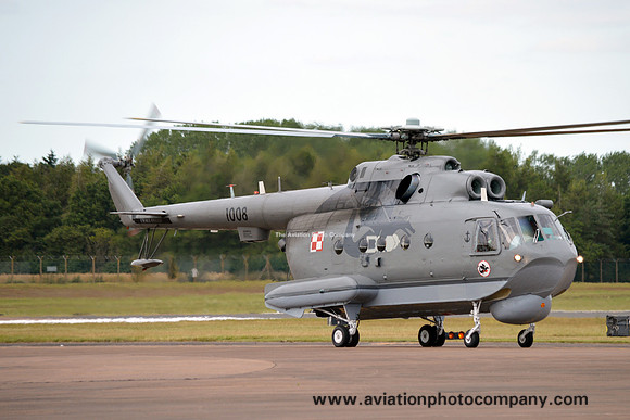 Polish Navy 44 BLOT Mil Mi-14PL 1008 at RIAT Fairford (2015)