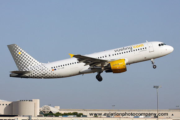 Vueling Airbus A320-200 EC-LOB at Palma de Mallorca (2015)