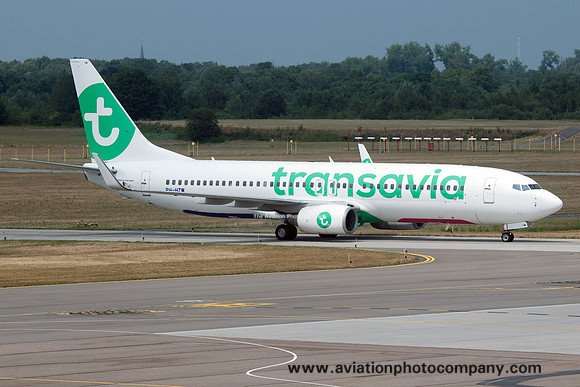 Transavia Boeing 737-800 PH-HZW at Eindhoven (2015)