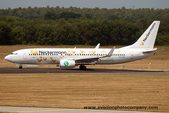 Transavia/Neckermann Boeing 737-800 PH-HSE at Eindhoven (2015)