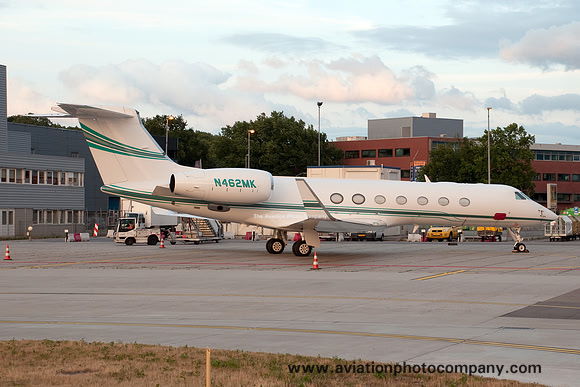 Gulfstream 550 N462MK at Eindhoven (2015)