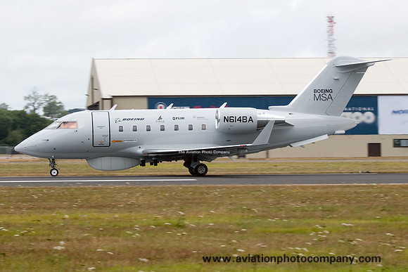 Boeing MSA Canadair CL-604 N614BA at RIAT Fairford (2015)