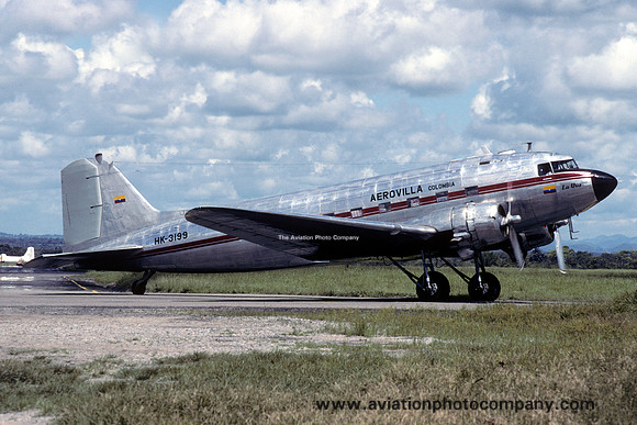 Aerovilla Colombia Douglas C-47 Dakota HK-3199 (1994)