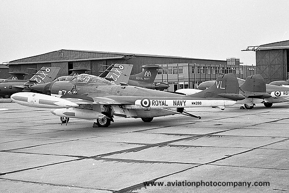 Royal Navy ADS De Havilland Sea Venom FAW.22 WW200/VL735