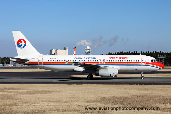 China Eastern Airbus A320-200 B-6601 at Tokyo Narita (2013)