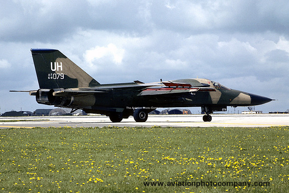 USAF 20 TFW 55 FTS GD F-111E 68-0079/UH (1979)