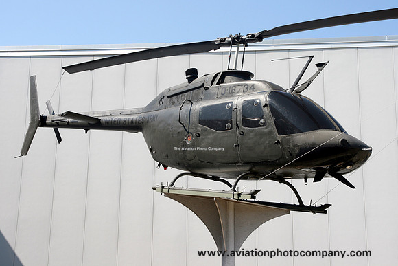 US Army Bell OH-58A Kiowa 68-16734 displayed at Fort Rucker (2011)