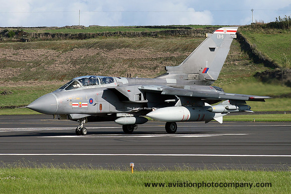 RAF 41 Squadron Panavia Tornado GR.4 ZD996/EB-B at Lajes (2011)