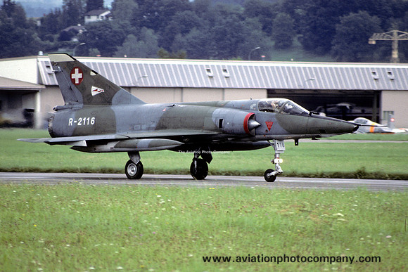 Swiss Air Force Dassault Mirage 3RS R-2116 (1986)