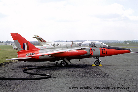 RAF 4 FTS Folland Gnat T.1 XR538/01 (1969)