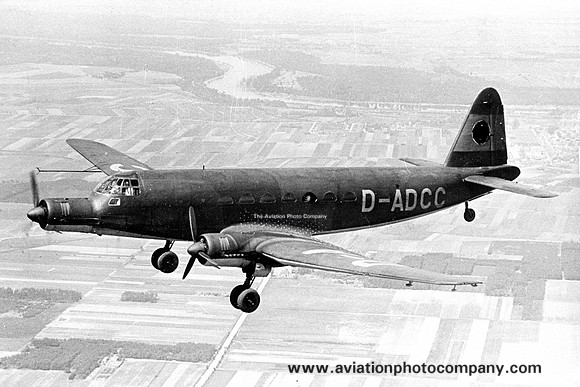German Civil Junkers Ju252V1 D-ADCC Air to Air