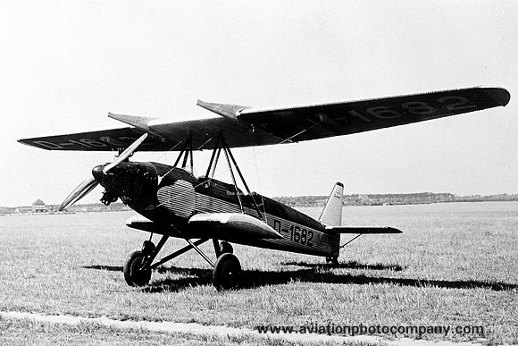 German Civil Junkers A50 Junior D-1682