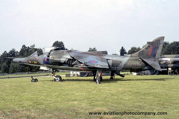 RAF 4 Squadron Hawker Siddeley Harrier GR.3 XV810/X (1979)
