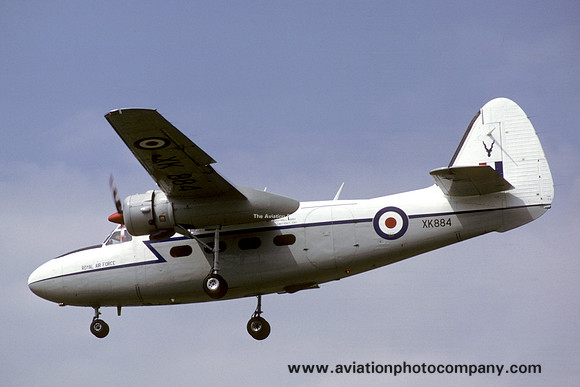 RAF 60 Squadron Hunting Pembroke C.1 XK884 (1986)