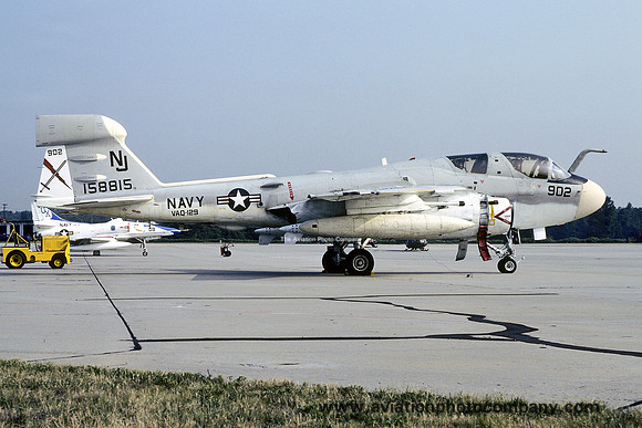 USN VAQ-129 Grumman EA-6B 158815/NJ902 (1977)